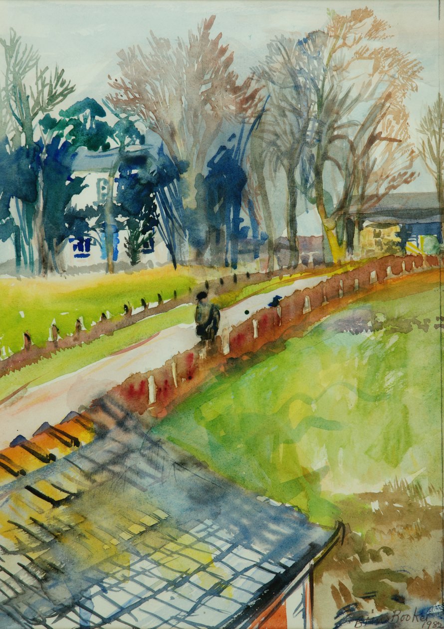 Coming home from work by Brenda Brin Booker
