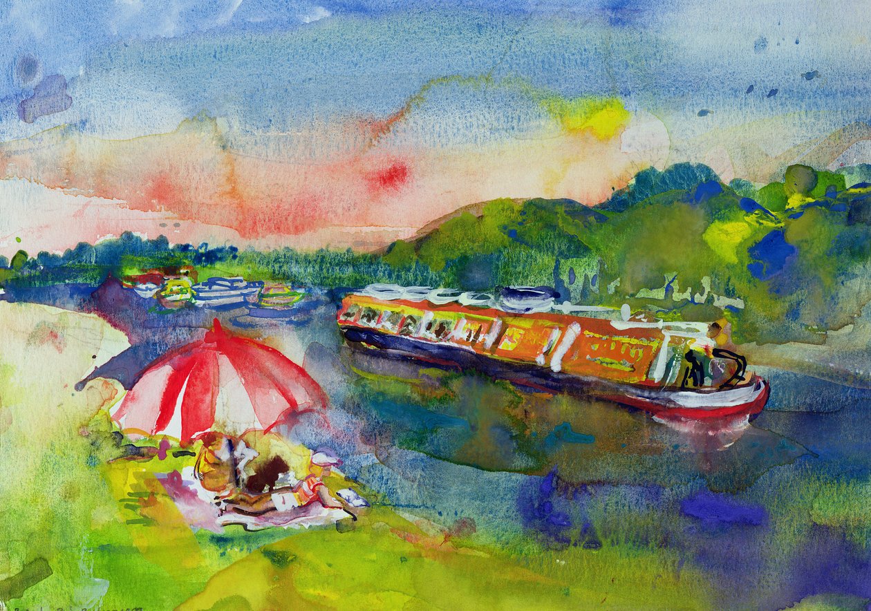 Summer River, 1989 by Brenda Brin Booker