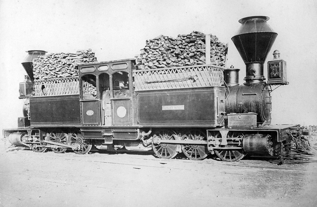 A Double Fairlie Engine, c.1870s by British Photographer