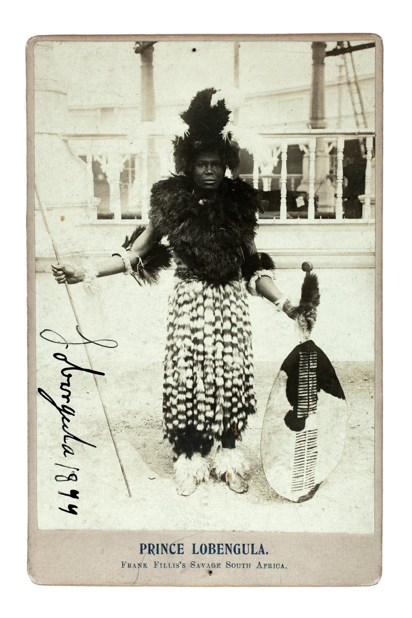 Prince Lobengula, England, 1899 by British Photographer