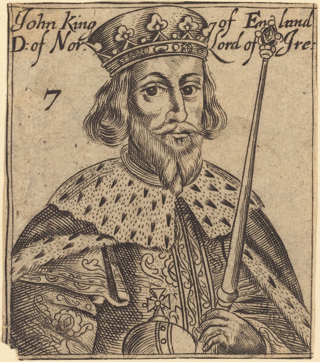 John, King of England by British 17th Century