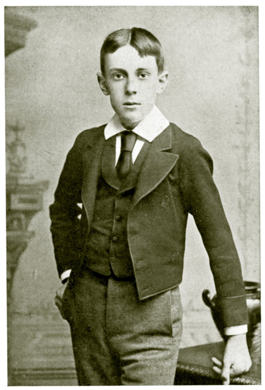 Aubrey Beardsley, at the age of 13 years by British Photographer