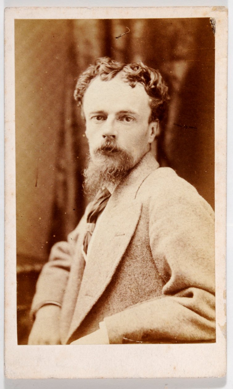 Carte de Visite of John Atkinson Grimshaw by British Photographer
