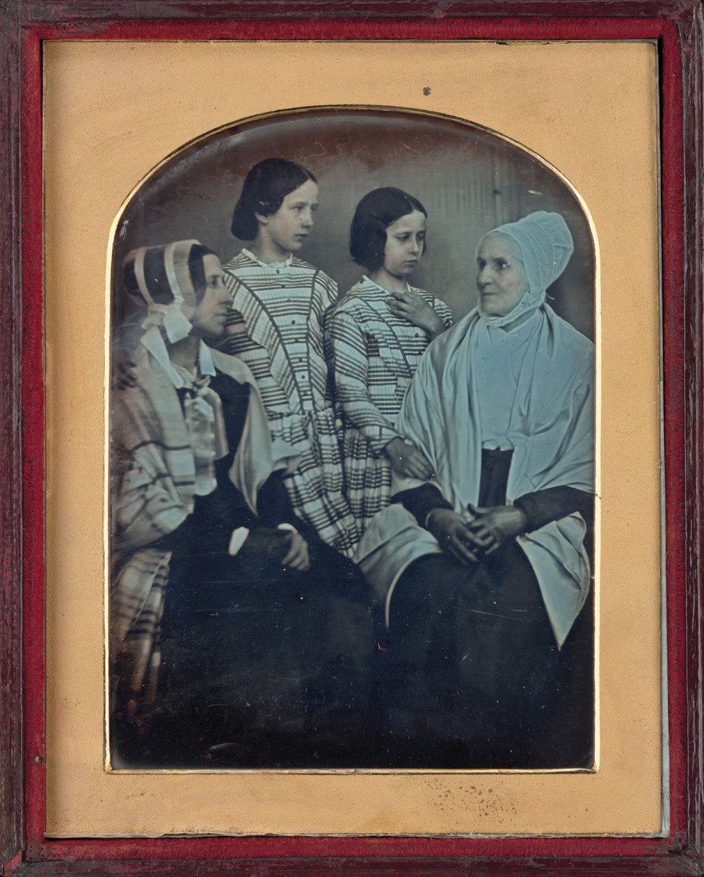 Isabel, Charlotte, Rebecca, and Charlotte Anne Ashworth by British Photographer