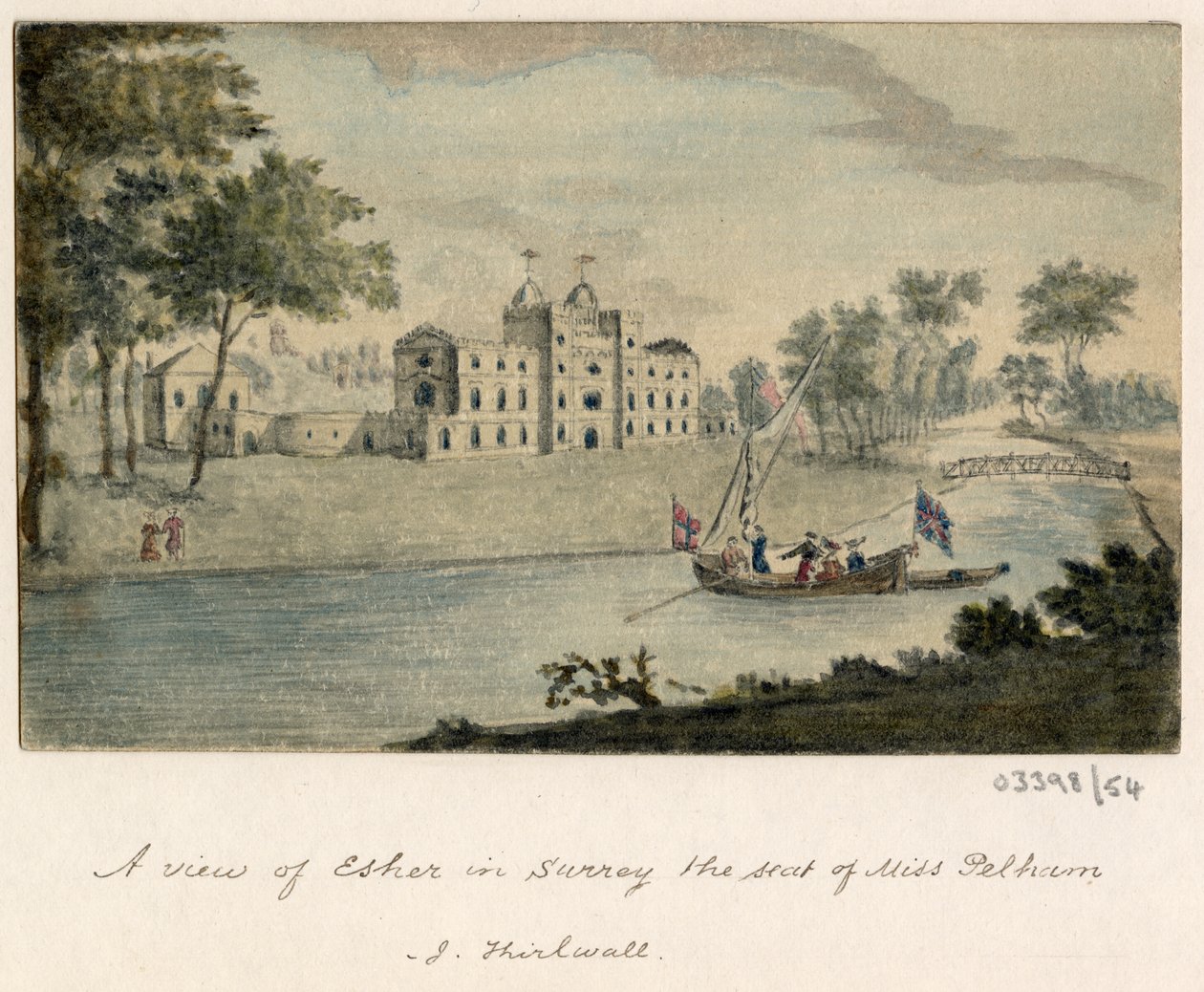 A Series of Sketches, Views in Great Britain, the Continent and America 1772-1778 by British School