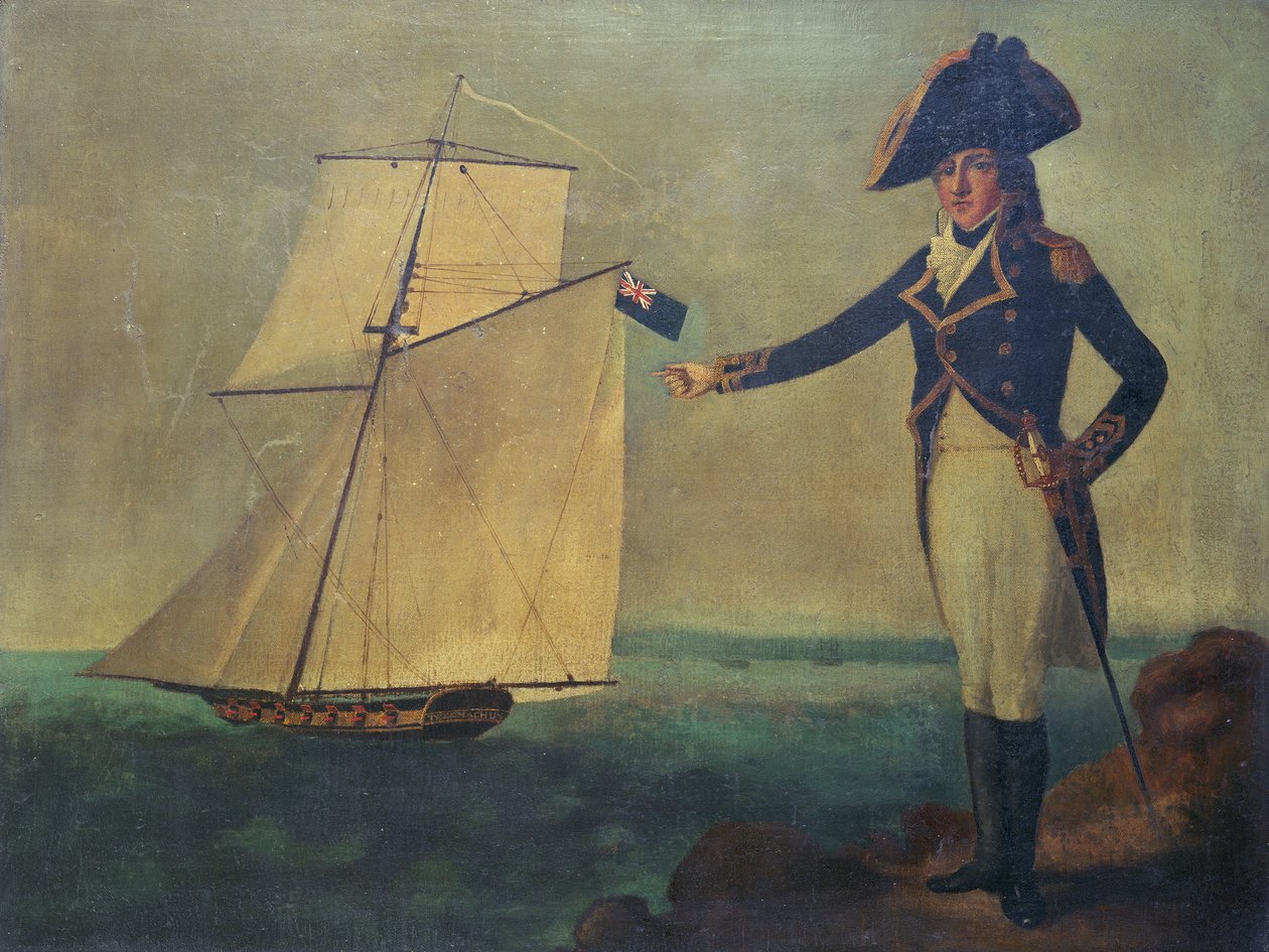 Commander John Crispo (1773-1841) by British School