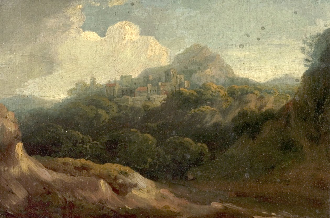 Mountainous Landscape, Morning by British School