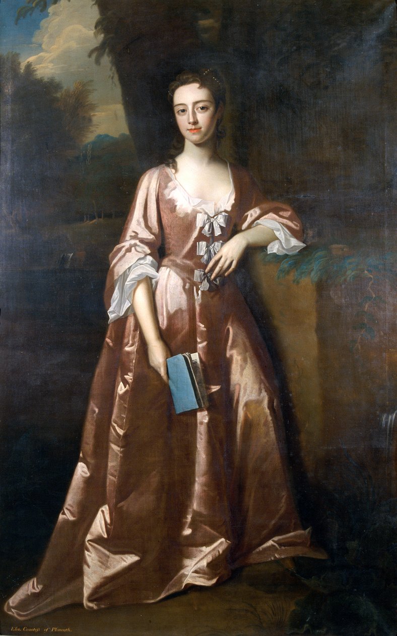 Portrait of Elizabeth Lewis as Countess of Plymouth by British School