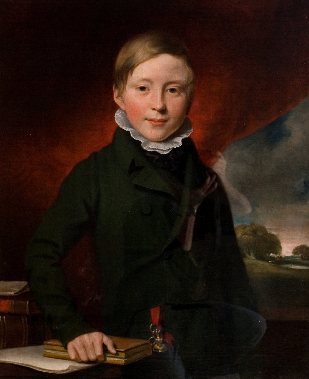 Portrait of an Unknown Boy (said to be Oliver Minster), c.1825 by British School