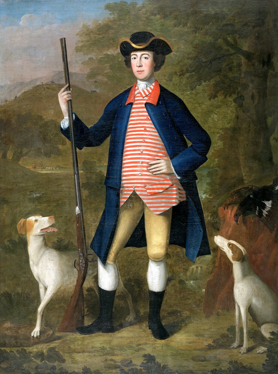 Richard Gwynne of Taliaris and Tregib by British School