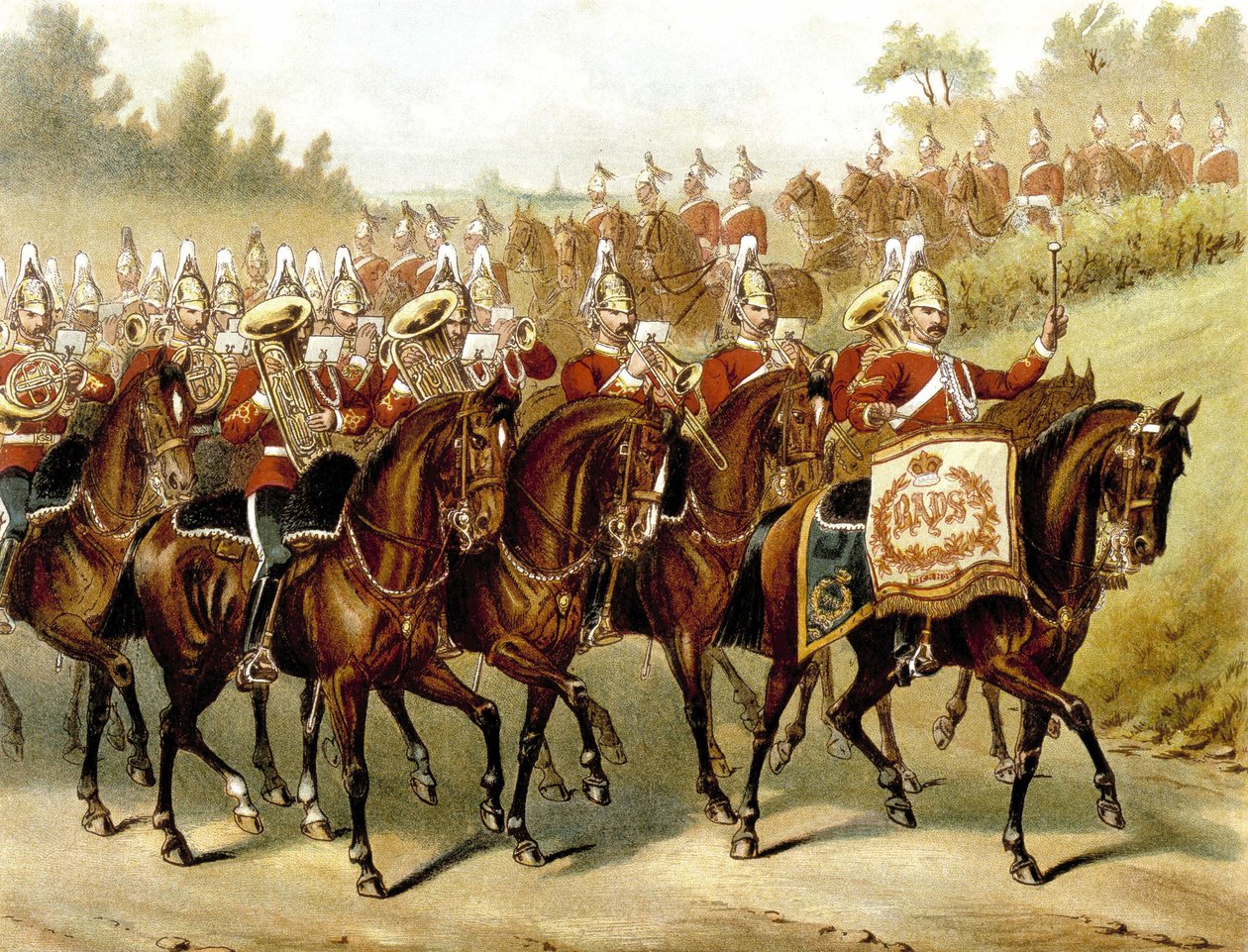 The 2nd Dragoon Guards - in Harper