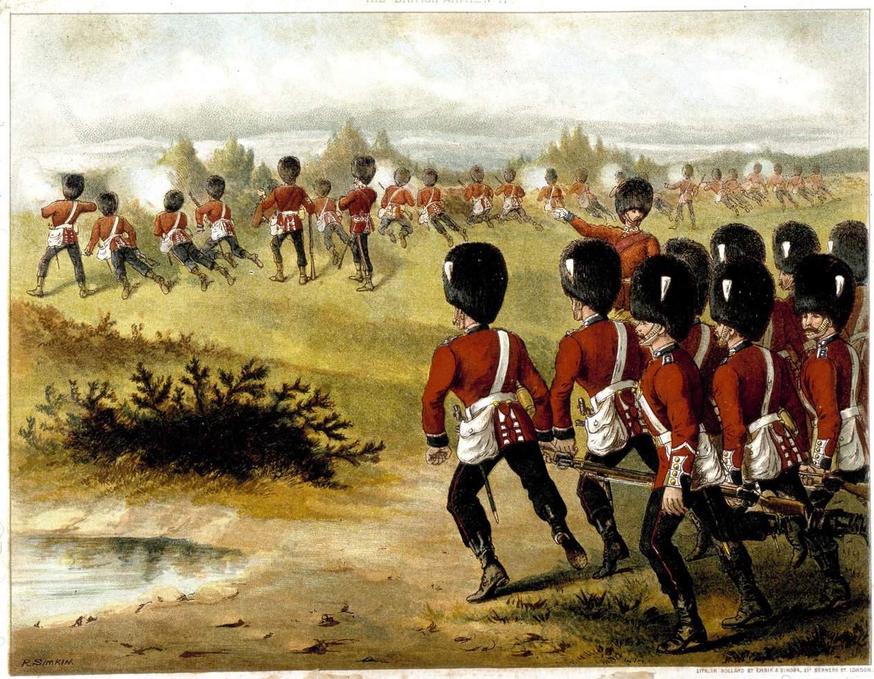 The Grenadier Guards by British School