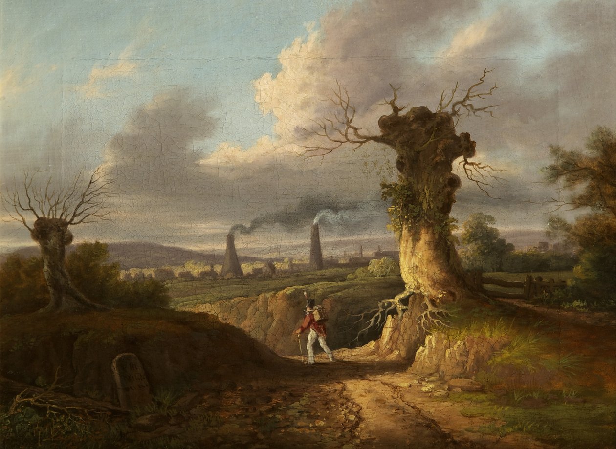 The Old Glass Works, Nailsea by British School