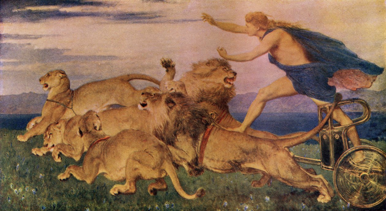 Phoebus Apollo, Illustration from 'Classic Myth and Legend' by A. R ...