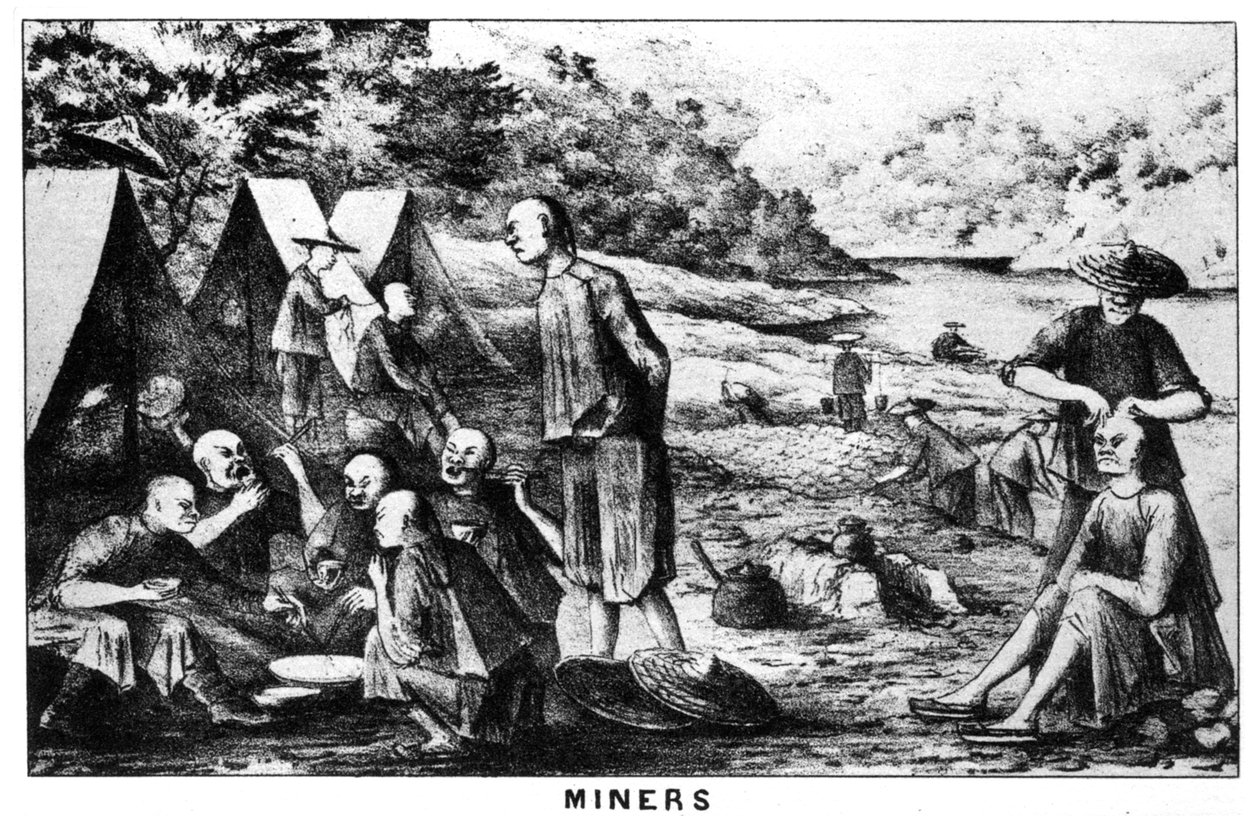 Californian Gold Miners, 19th Century by Britton and Rey