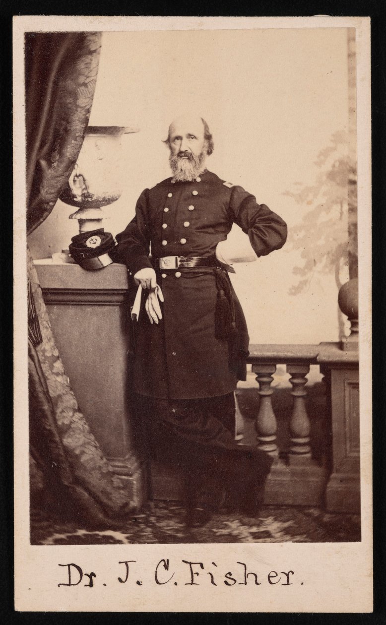Portrait of Dr. James C. Fisher, 1863 by Broadbent and Co
