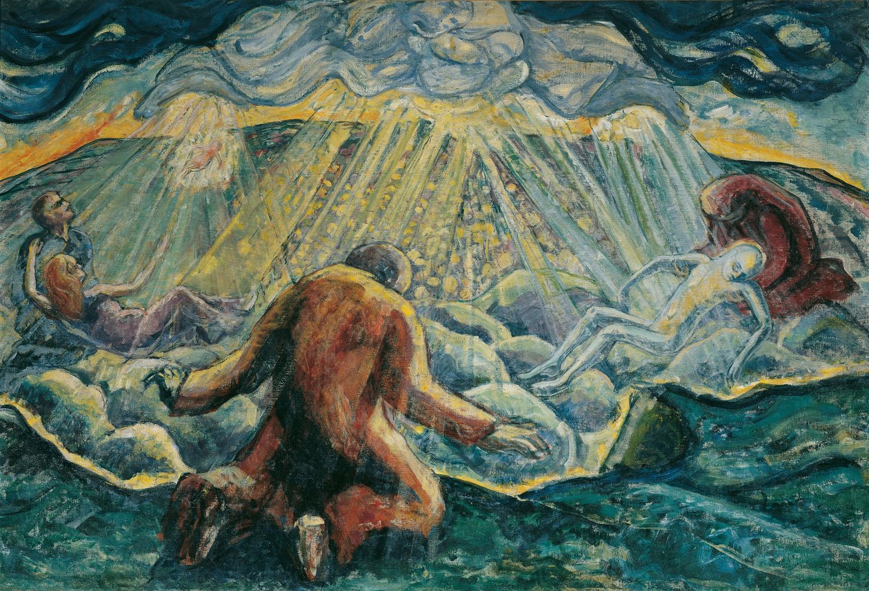 Becoming and Passing Away, c.1920 by Broncia Koller-Pinell