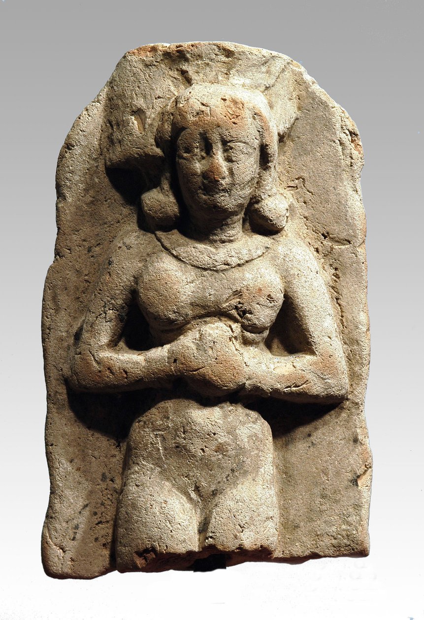 Figurine of Asherah, Canaanite, 999-600 BC by Bronze Age