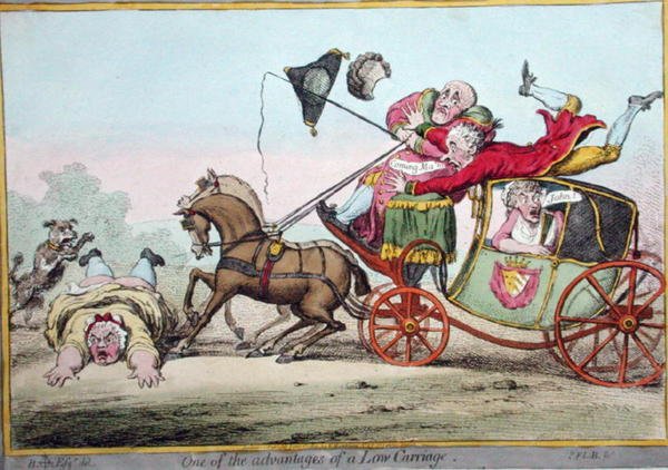 One of the advantages of a Low Carriage by Brownlow (after) North
