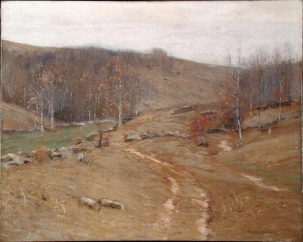 November Hillsides by Bruce Crane