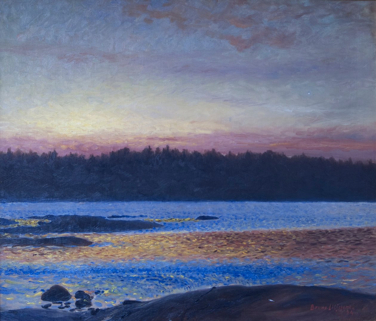 Morning by Bruno Andreas Liljefors