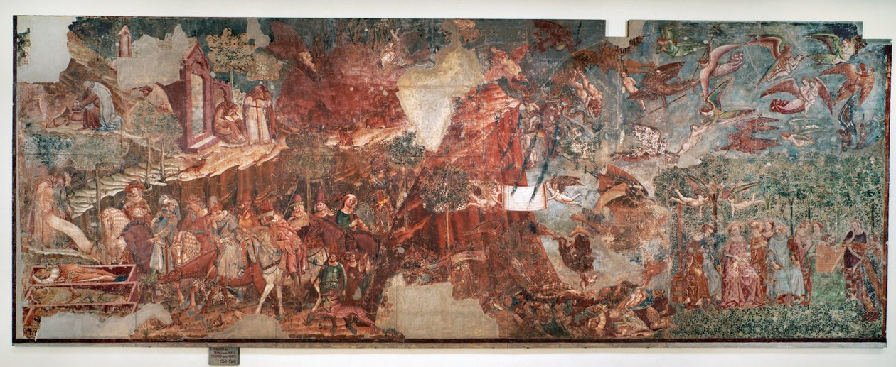 The Triumph of Death by Buonamico Buffalmacco