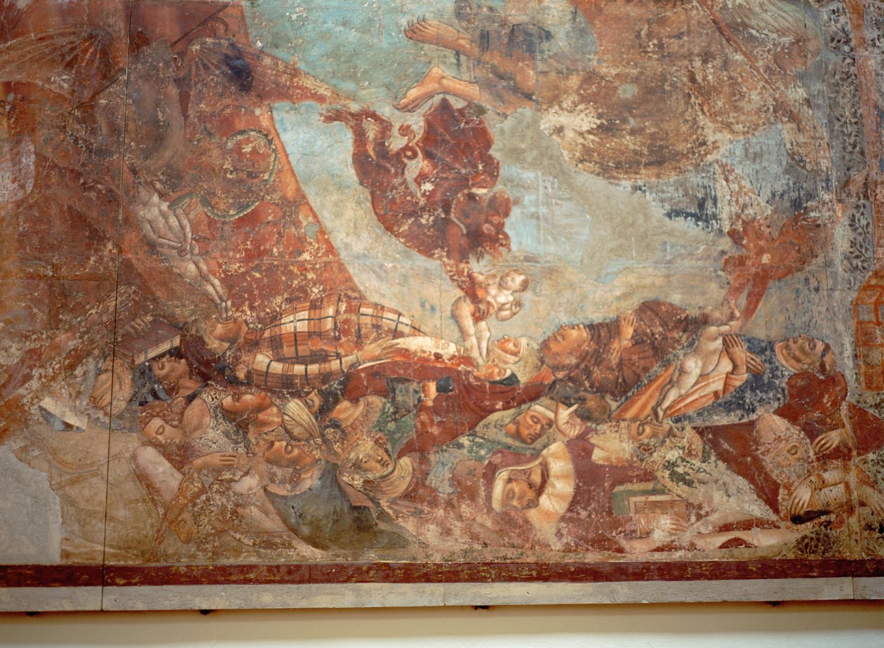 Triumph of Death by Buonamico Buffalmacco