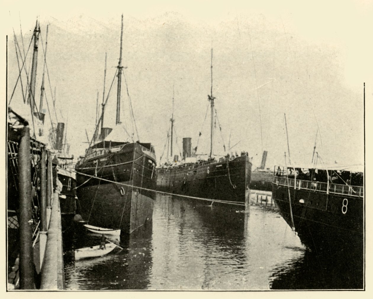 Last Time the Caprons, Father and Son, Met, Spanish-American War, June 1898 by Burr McIntosh