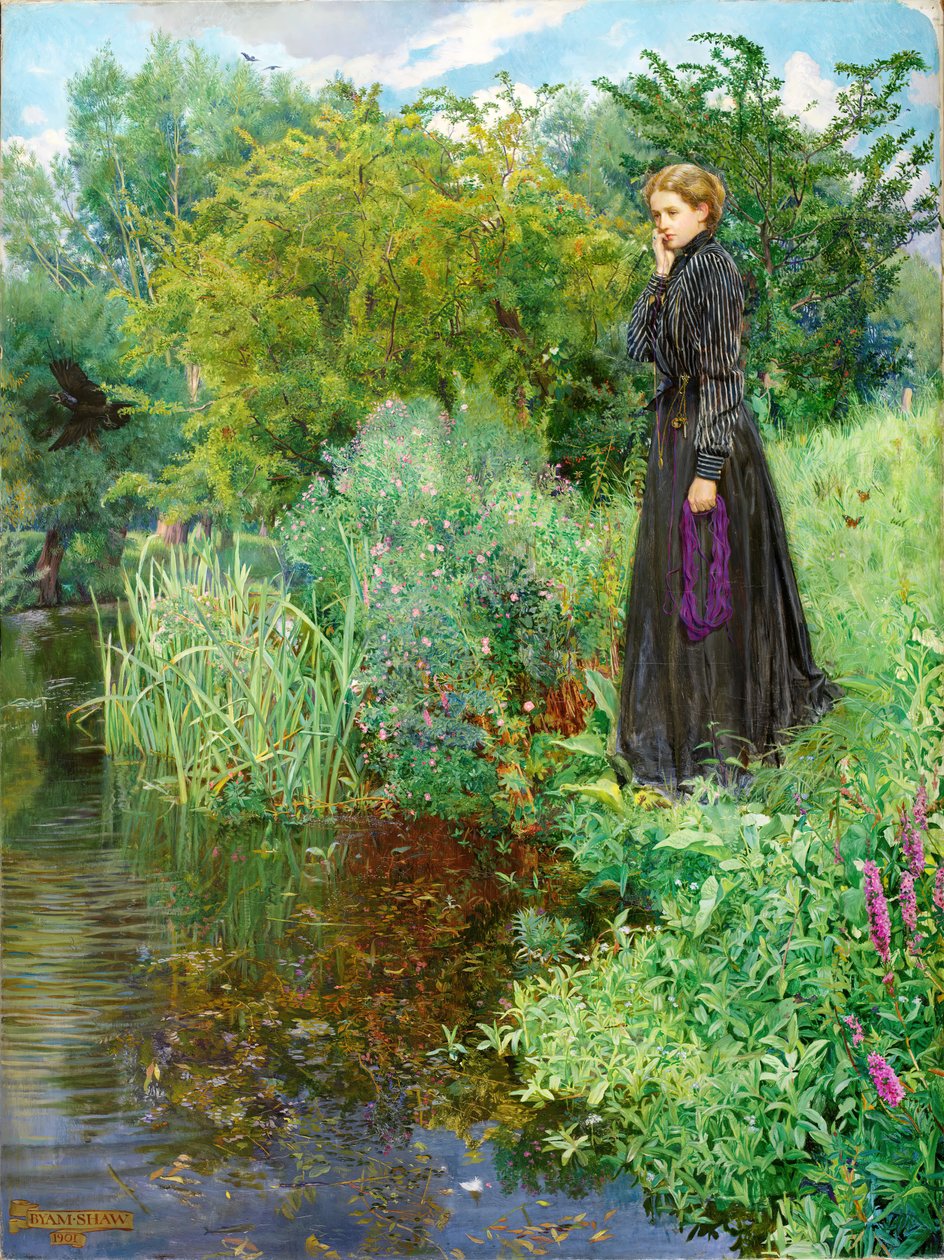 Boer War, 1900-1901 - Last Summer Things Were Greener, 1901 by Byam Shaw