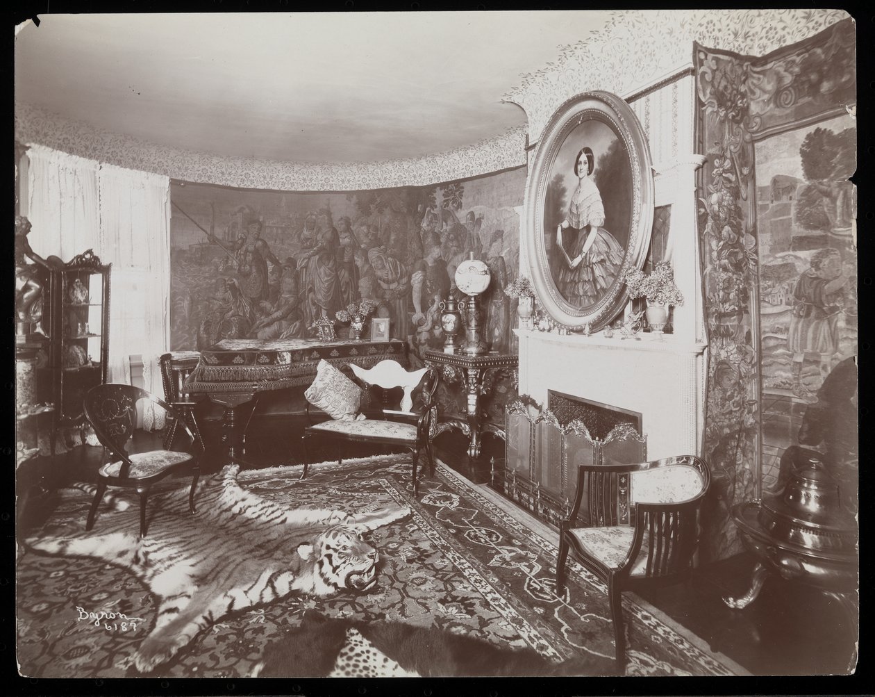 A Room at the Westmoreland Davis Residence in Tuxedo Park, New York by Byron Company