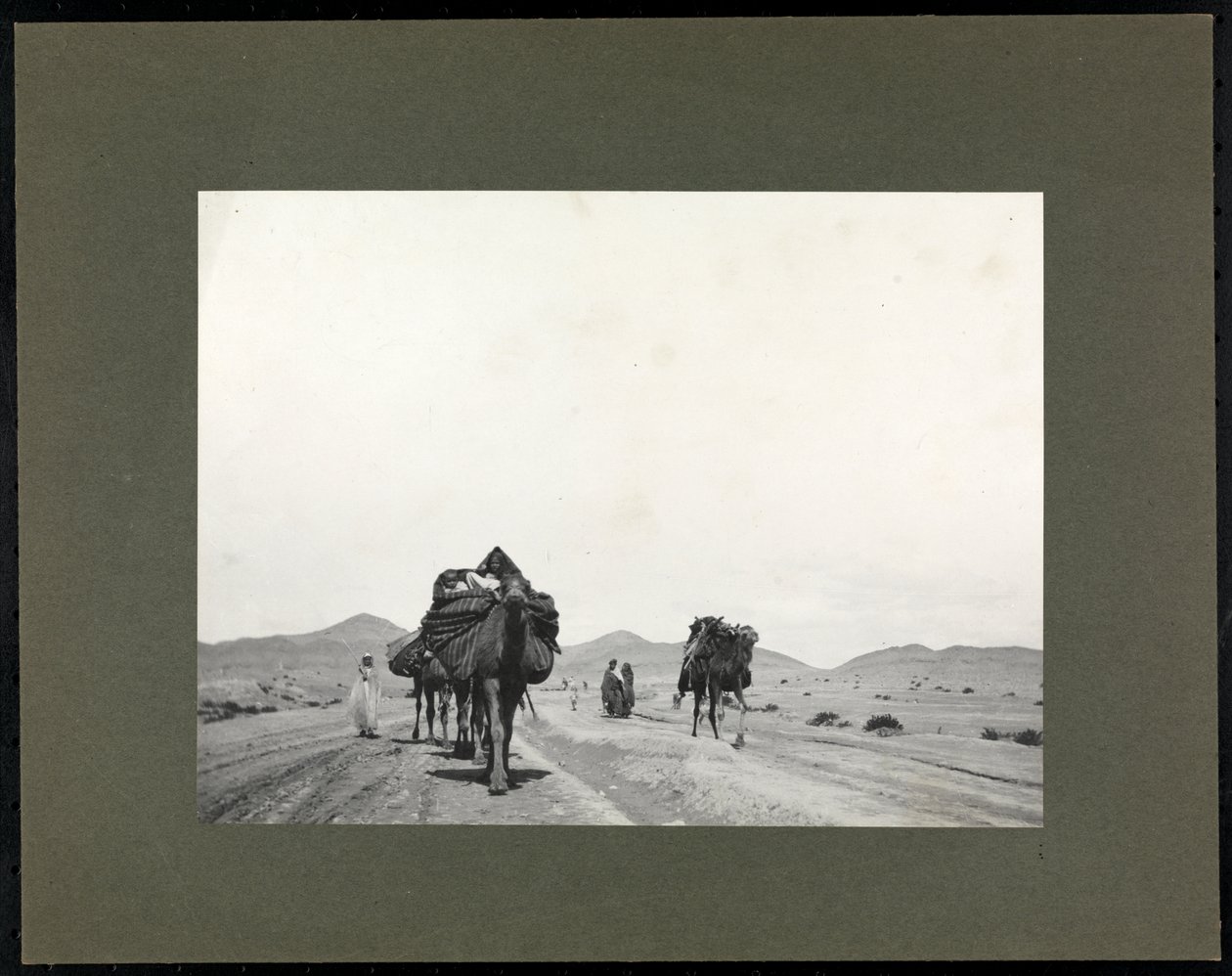 North Africa, Dancing Girls and Musician by Byron Company