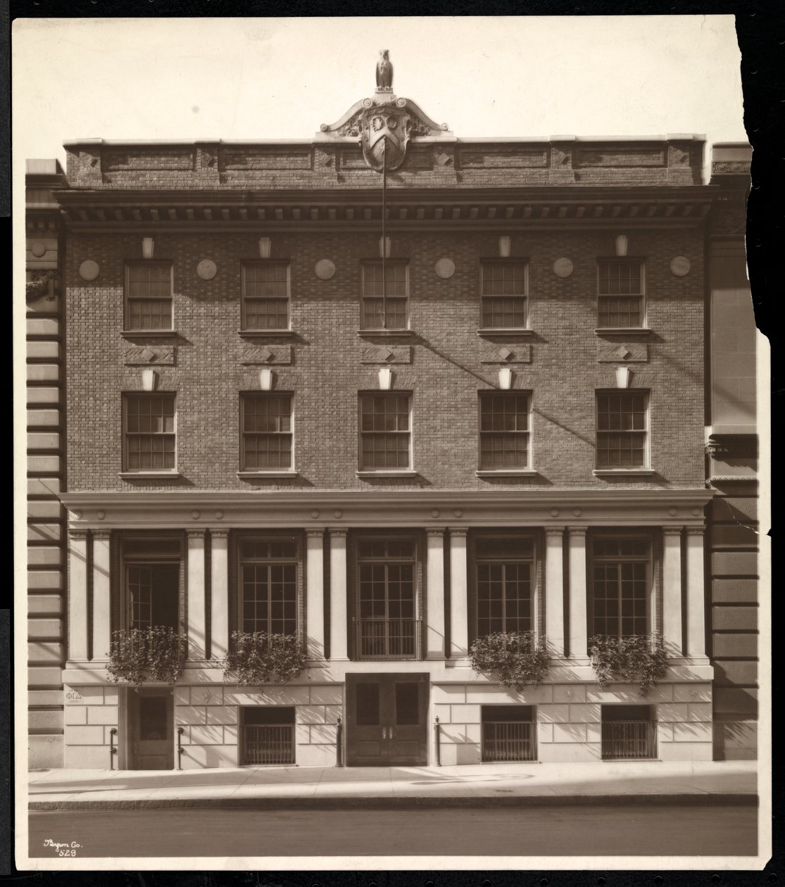 The Phi Gamma Delta Club, 44 West 44th Street, New York, 1919 by Byron Company