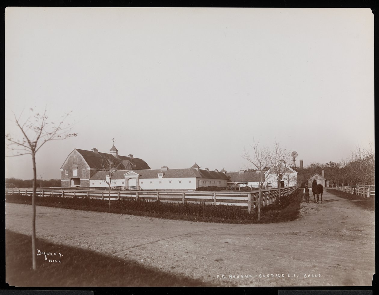 The barns at F.G. Bourne