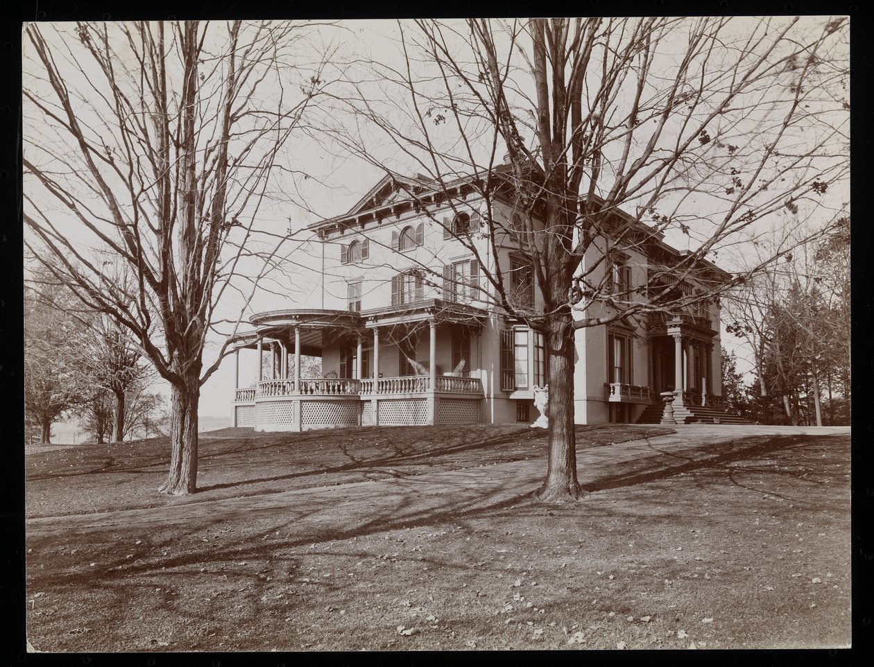 The residence of John Jacob Astor at Rhinecliff, New York, 1893-94 by Byron Company