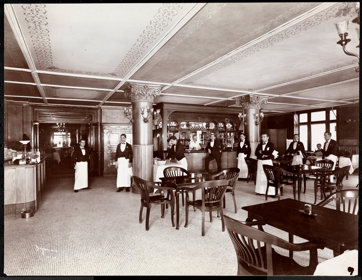 Cafe at the Hotel Majestic by Byron Company