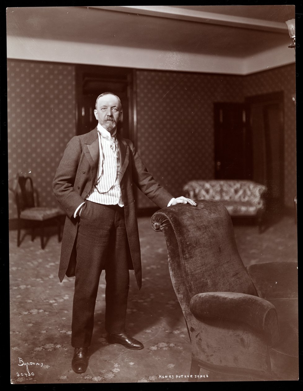 Henry Arthur Jones, 1905 by Byron Company