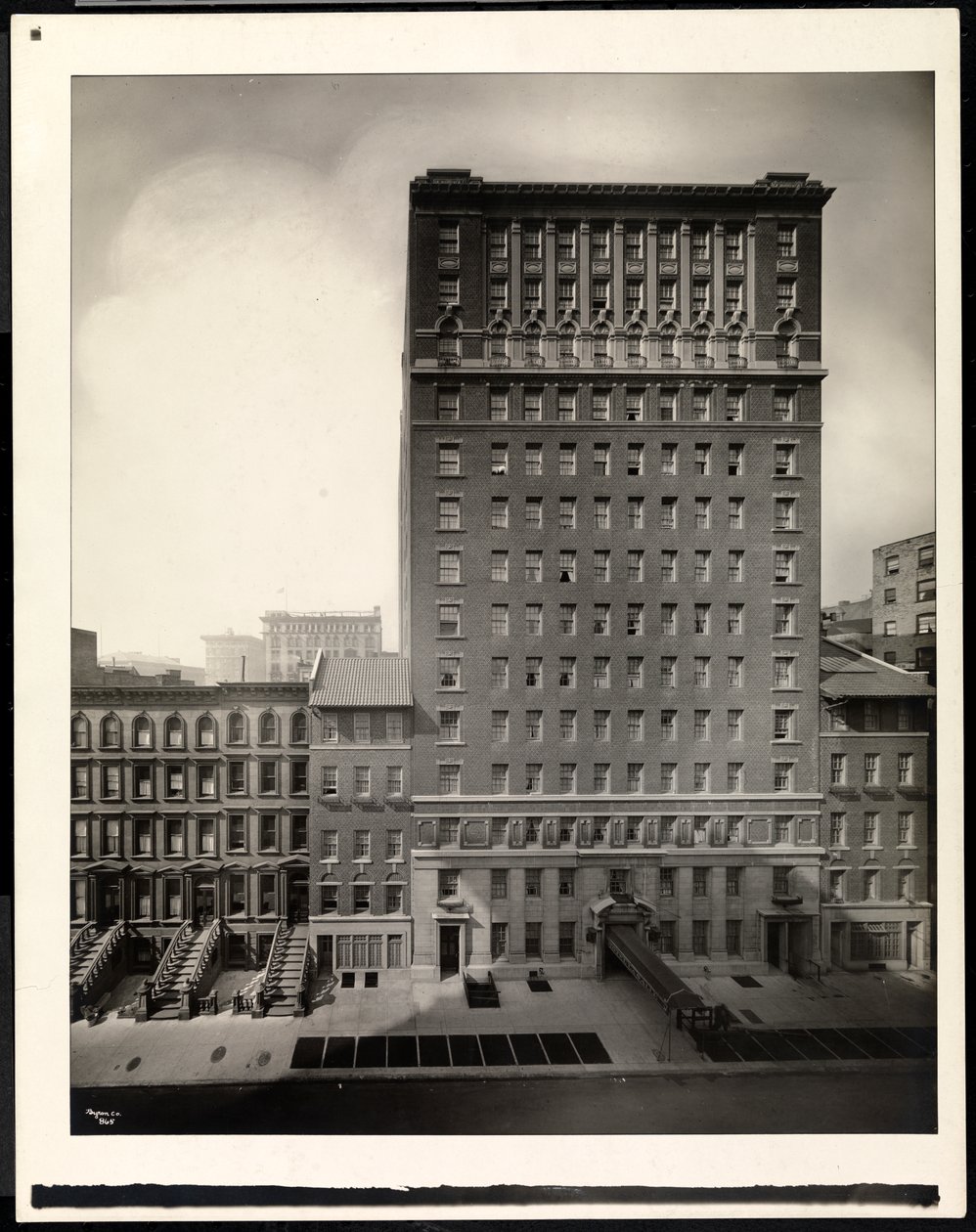 Hotel La Salle, 30 East 60th Street, New York by Byron Company