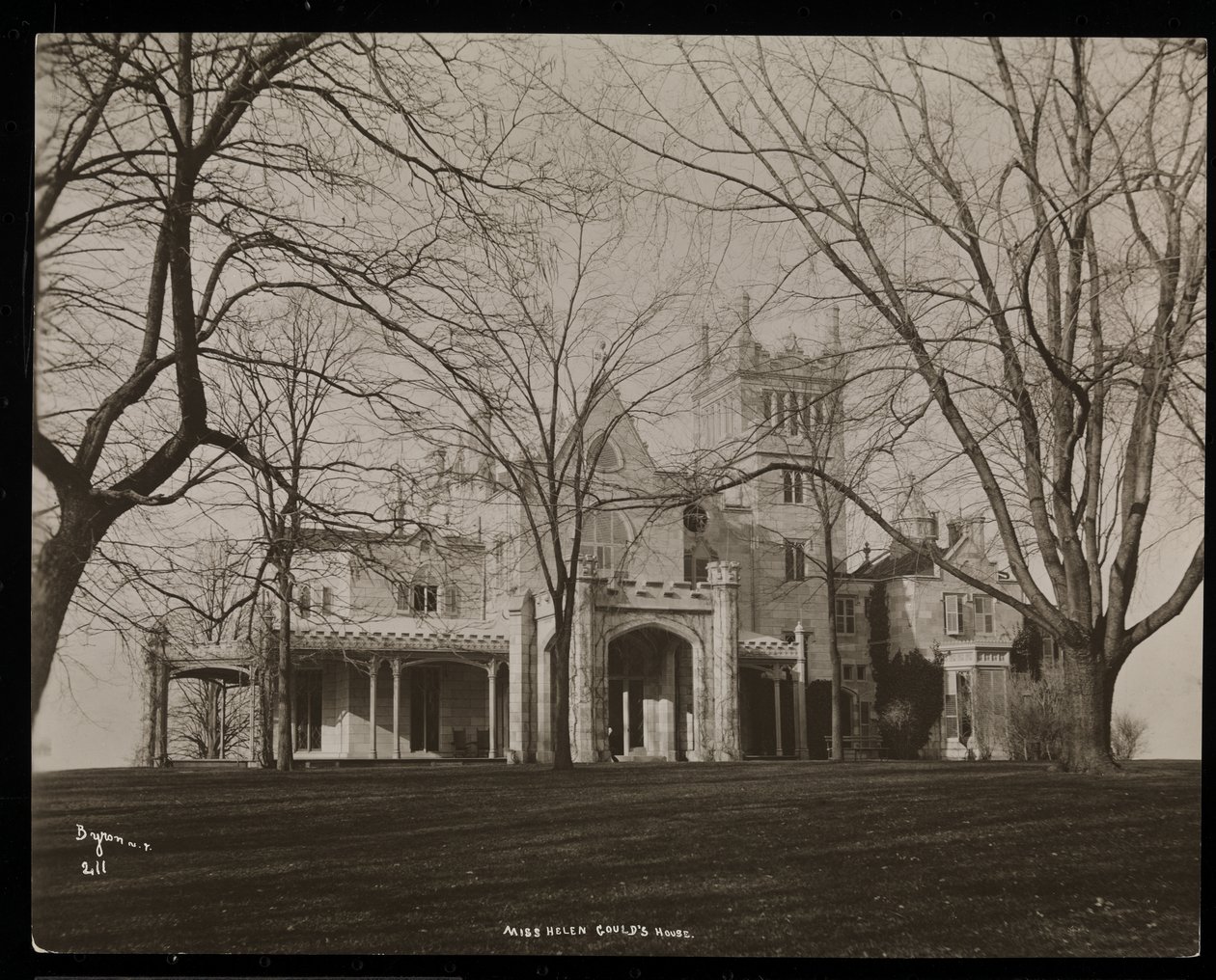 The Helen Gould estate (late Jay Gould residence) at Tarrytown, New York by Byron Company
