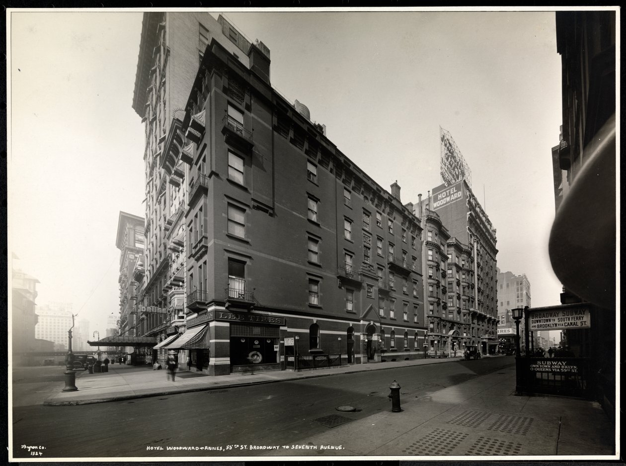 The Hotel Woodward, Broadway and 55th Street, New York by Byron Company