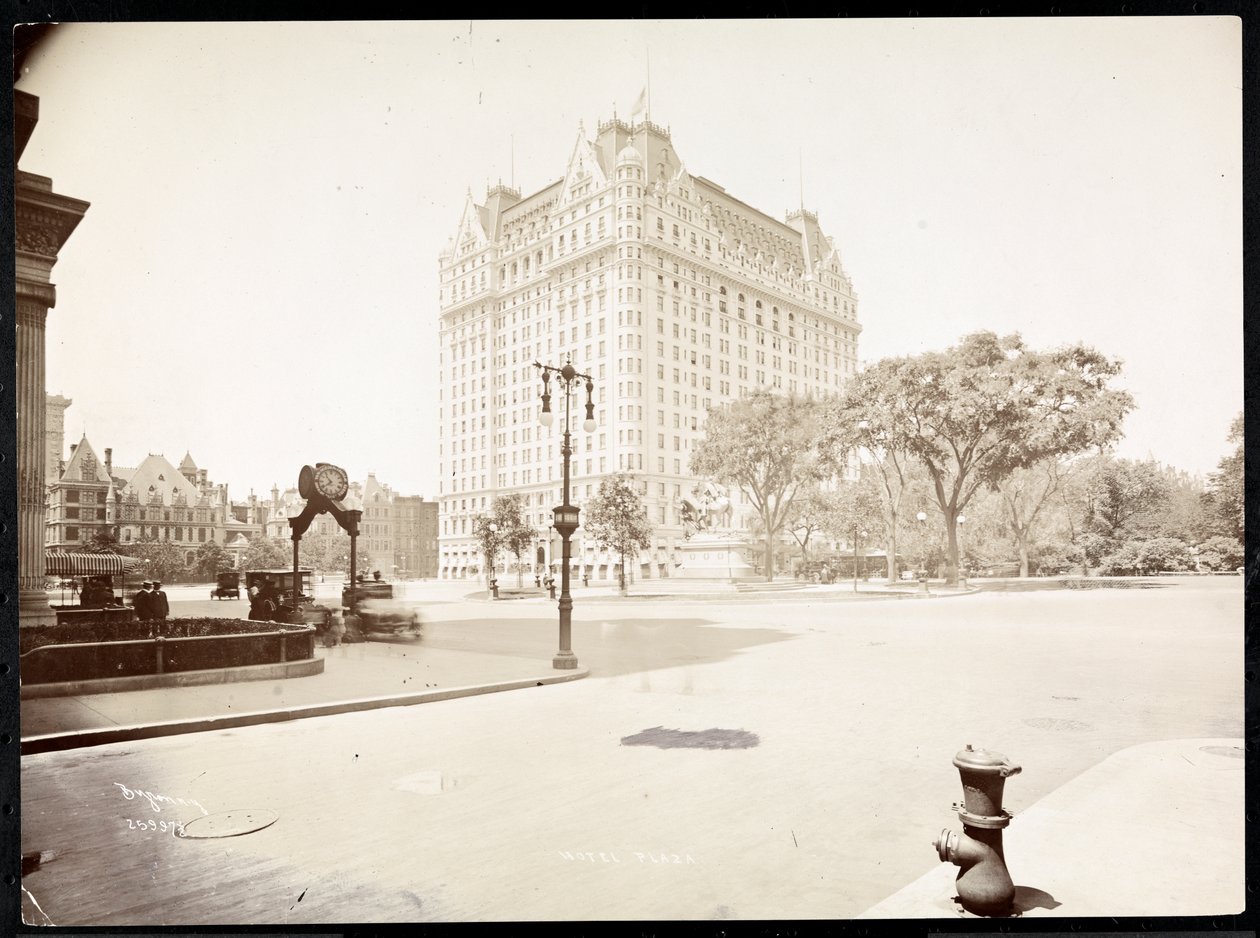 The Plaza Hotel, 5th Avenue and 59th Street, New York by Byron Company