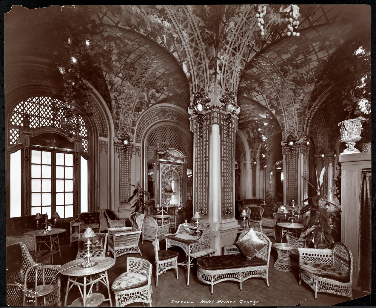 The Tea Room at the Hotel Prince George by Byron Company