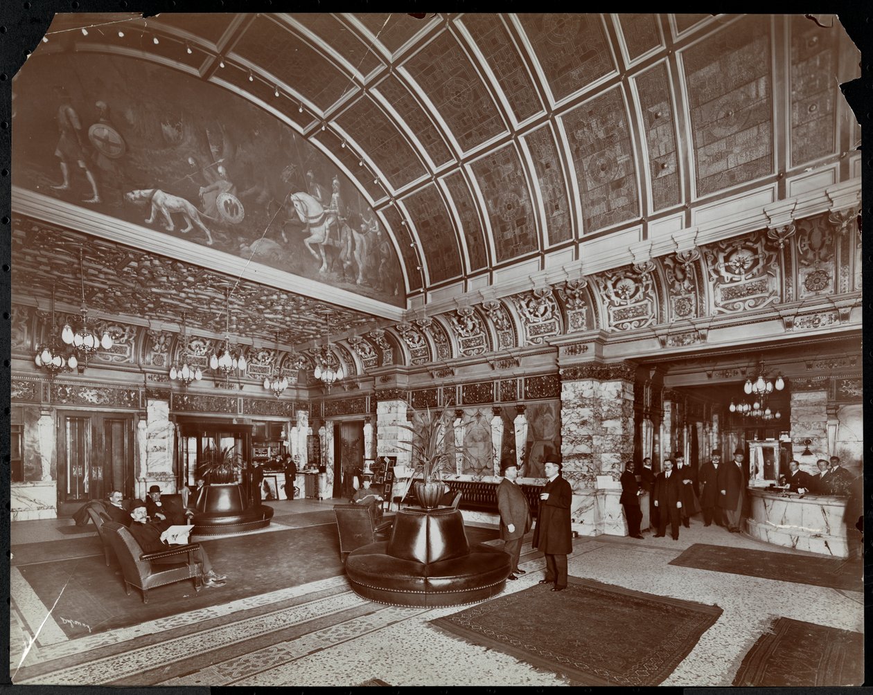The Lobby at the Hotel Walton, Philadelphia by Byron Company