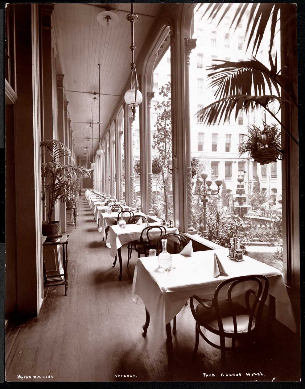 The Veranda at the Park Avenue Hotel by Byron Company