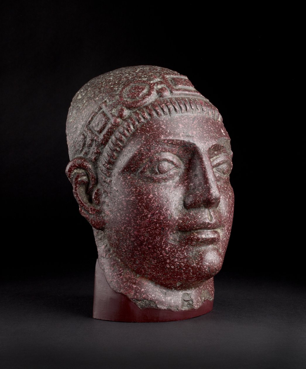 Fragmentary head by Byzantine: Premium art reproduction