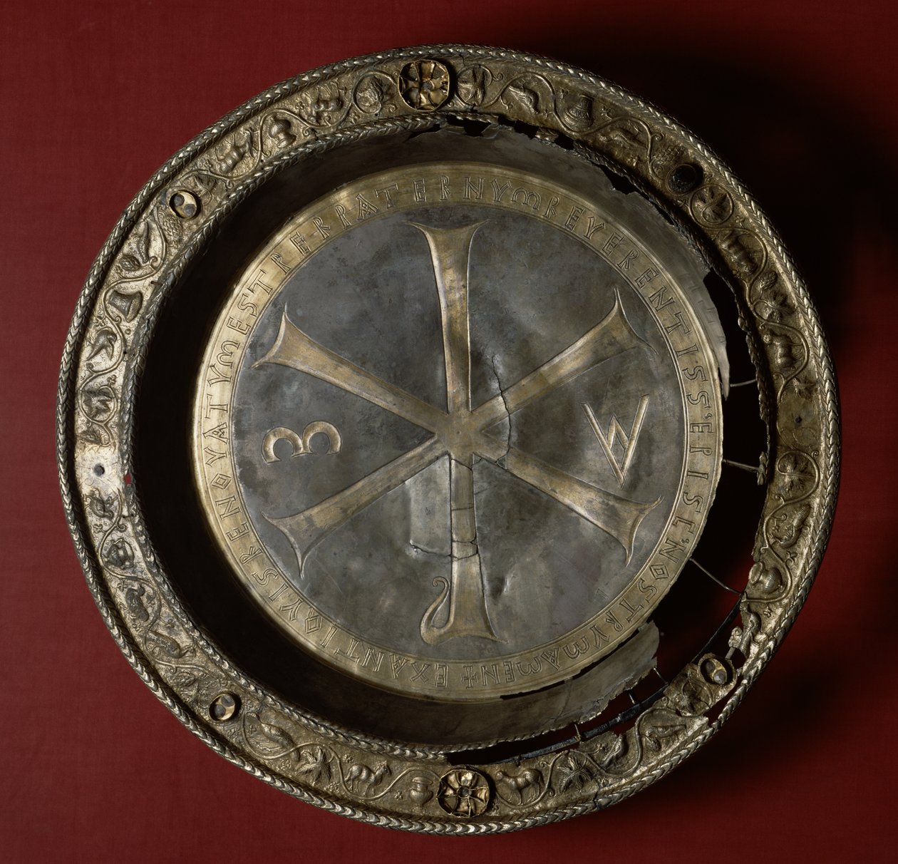 Paten of Bishop Paternus, 498 by Byzantine