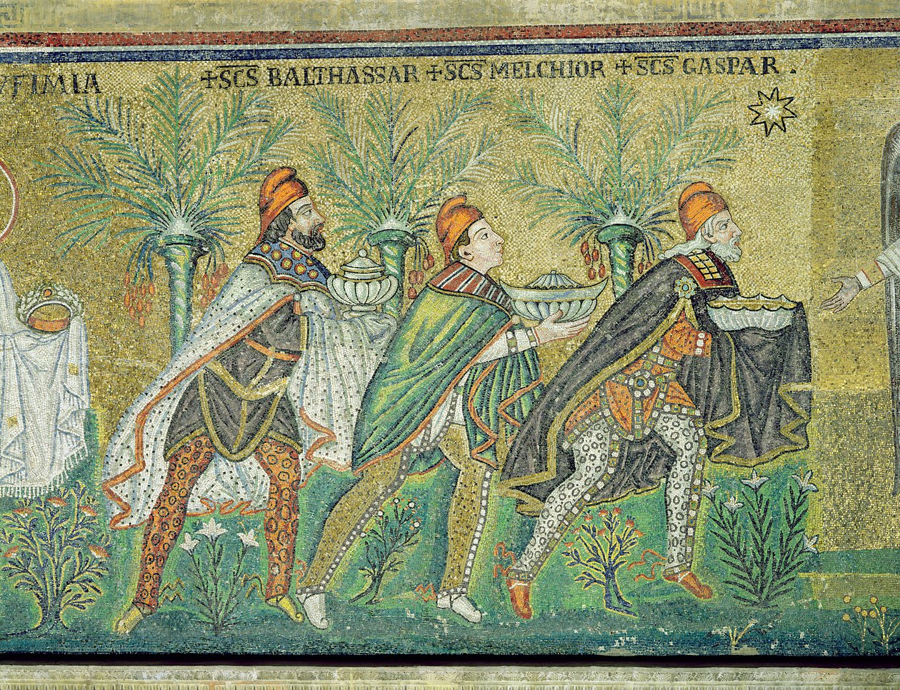 The Procession of the Three Kings by Byzantine School