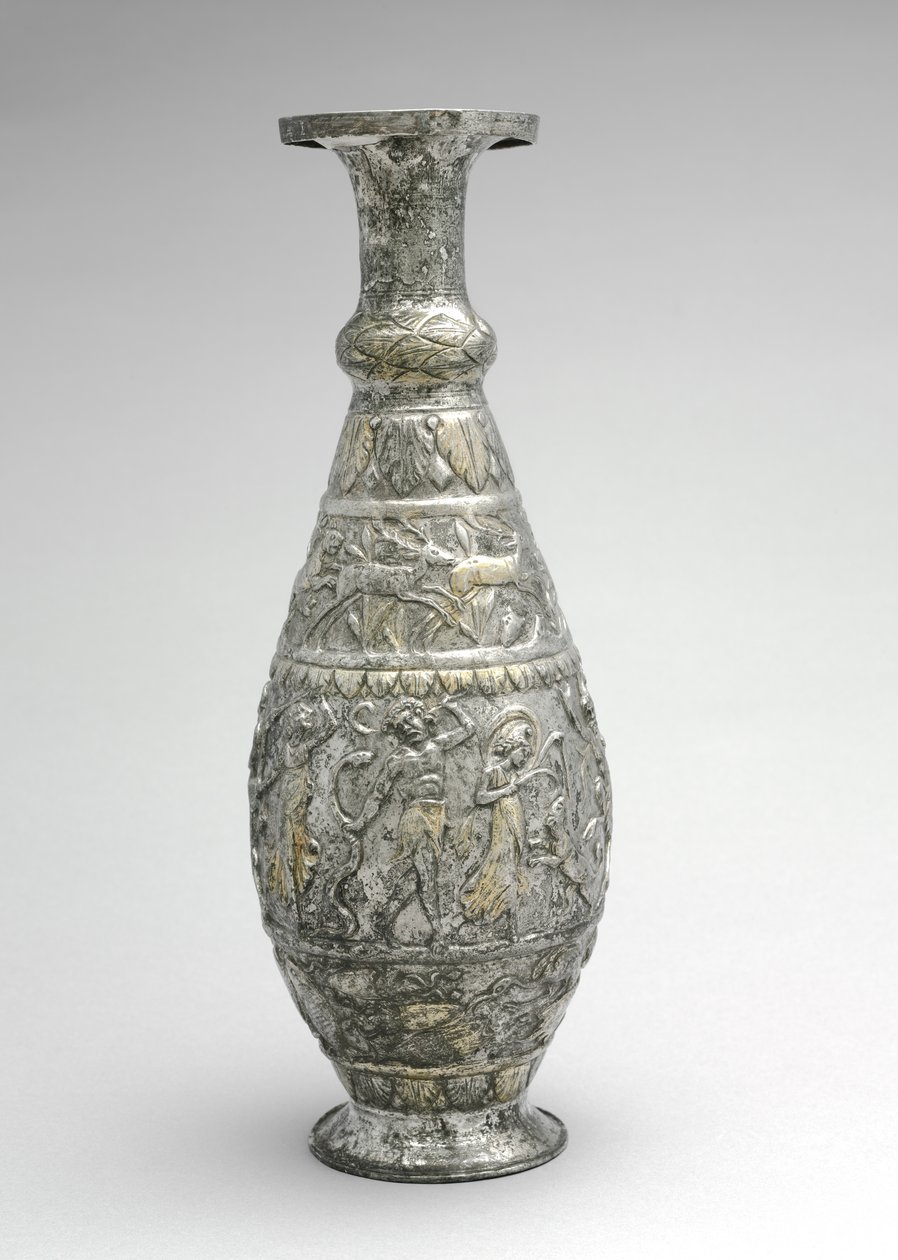 Ewer (Pitcher) with Game, Seafood, and Wine Scenes by Byzantine
