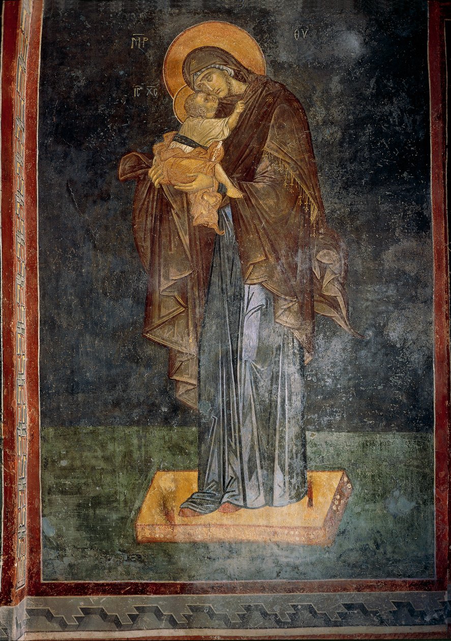 Virgin and Child by Byzantine Byzantine