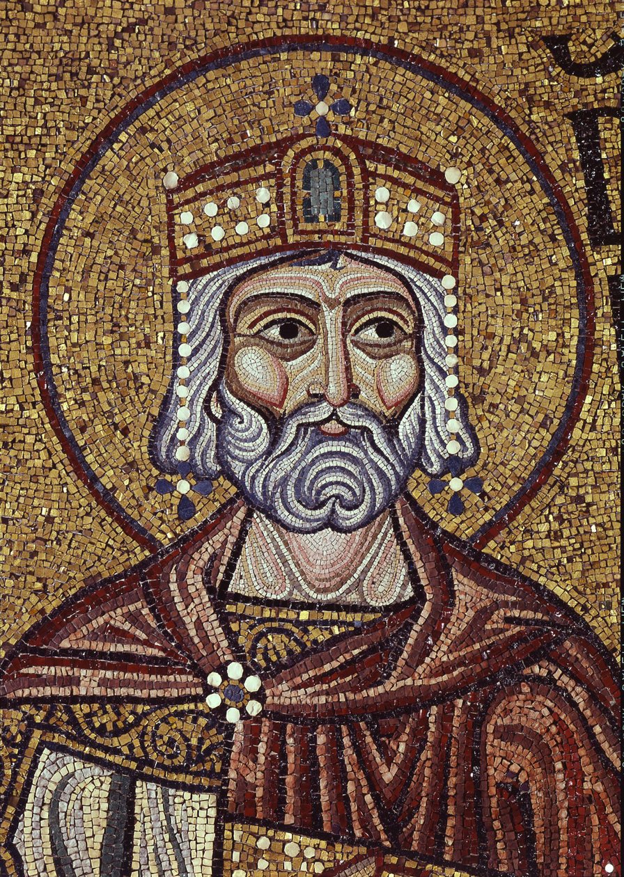King David (detail) by Byzantine Byzantine