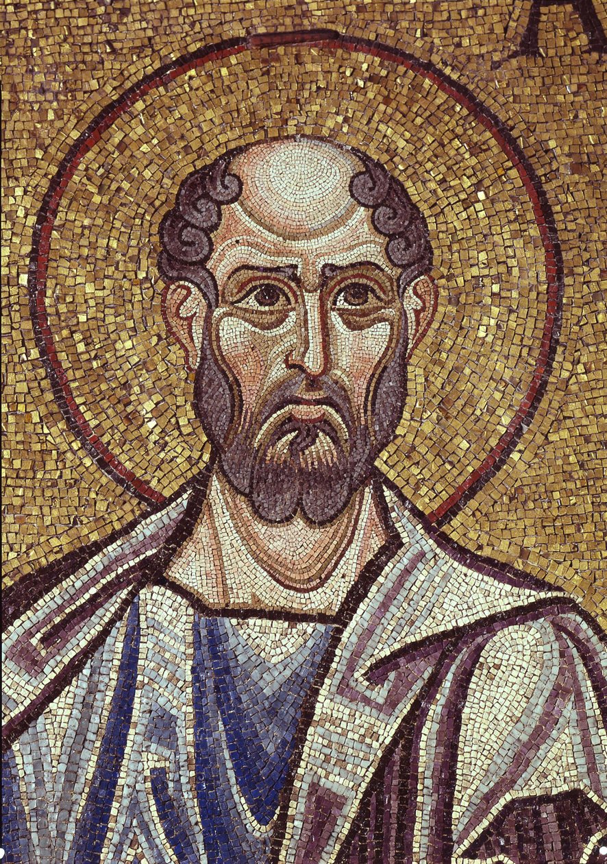 The Prophet Obadiah (detail) by Byzantine Byzantine